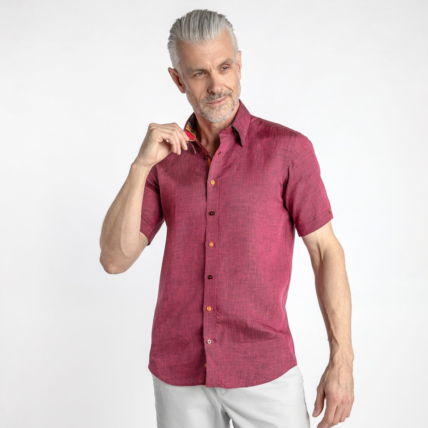 CLASSIC LINEN SHORT SLEEVE SHIRT