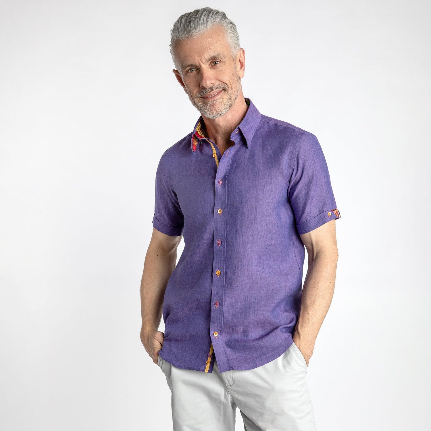 CLASSIC LINEN SHORT SLEEVE SHIRT