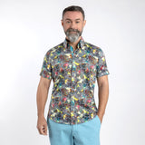 PAISLEY LUXURY PRINT SHORT SLEEVE SHIRT