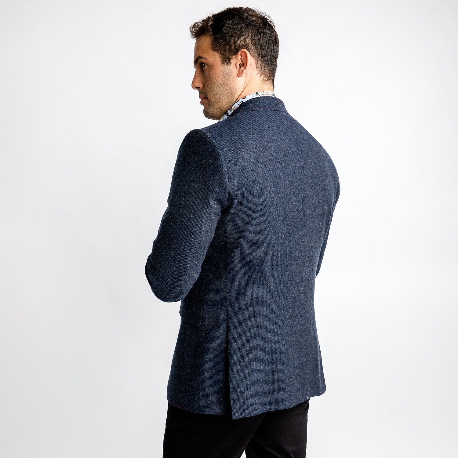 FLECKED WOOL JACKET