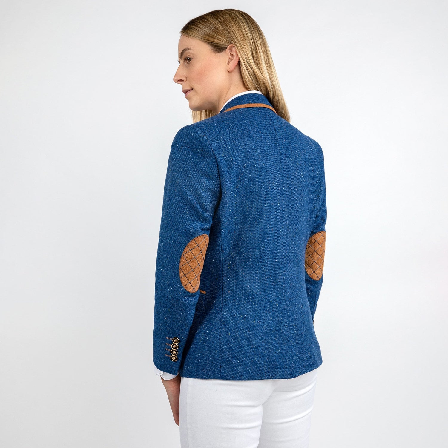 SIGNATURE EQUESTRIAN WOMENS JACKET WITH ELBOW PATCH