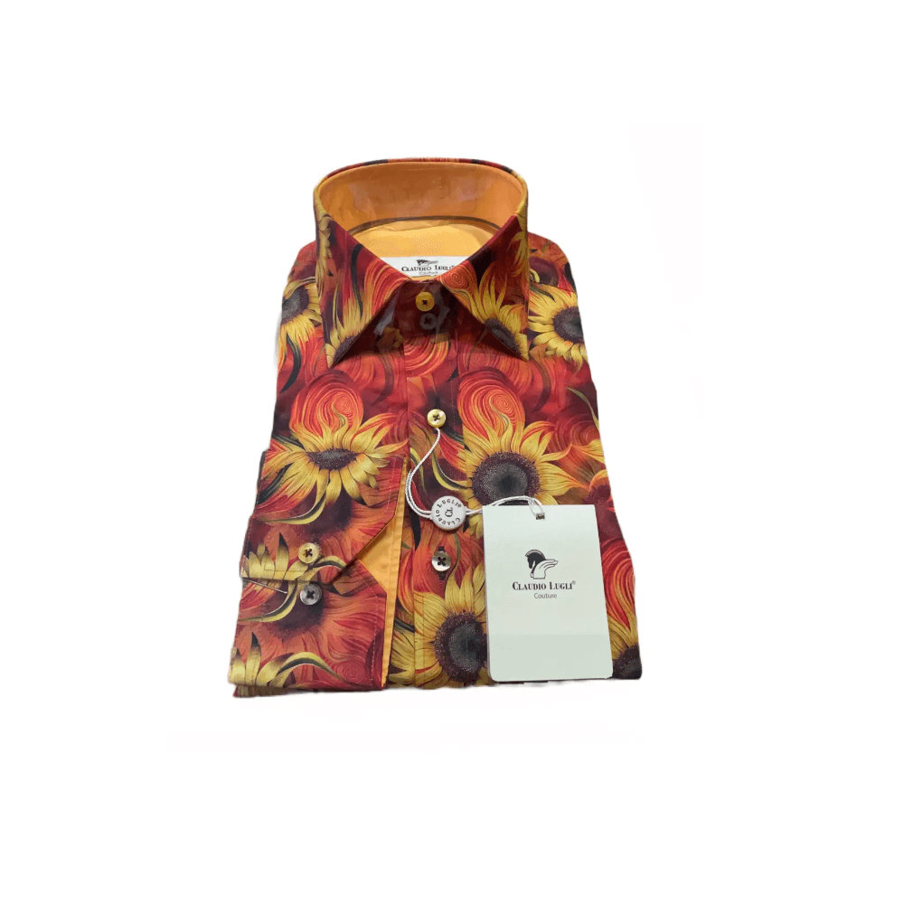 SUNFLOWER PRINT SHIRT