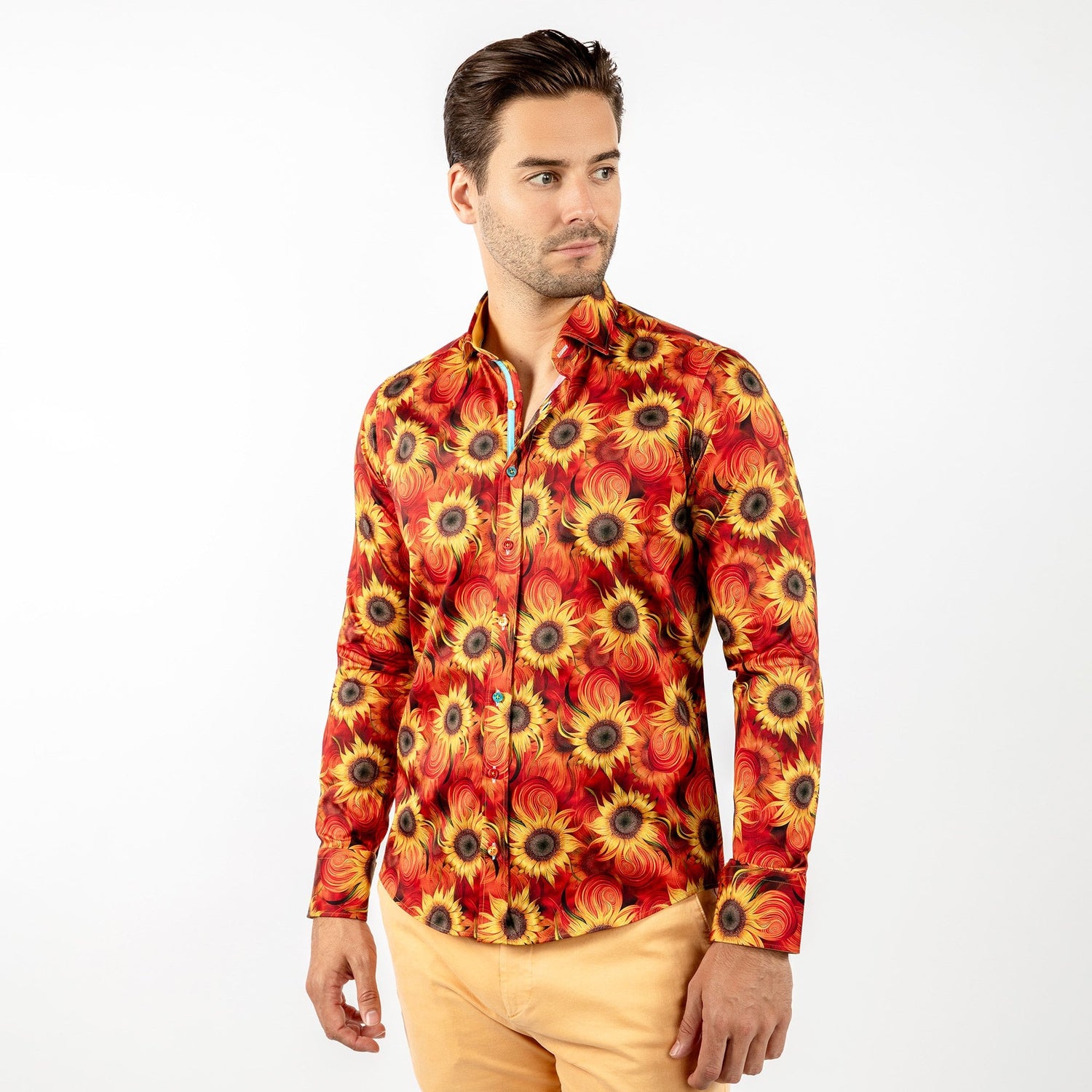 SUNFLOWER PRINT SHIRT