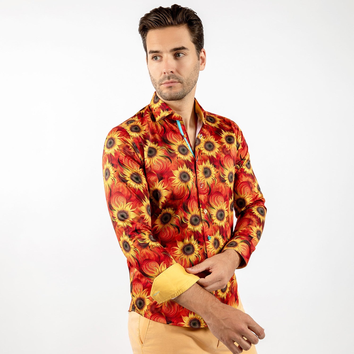 SUNFLOWER PRINT SHIRT