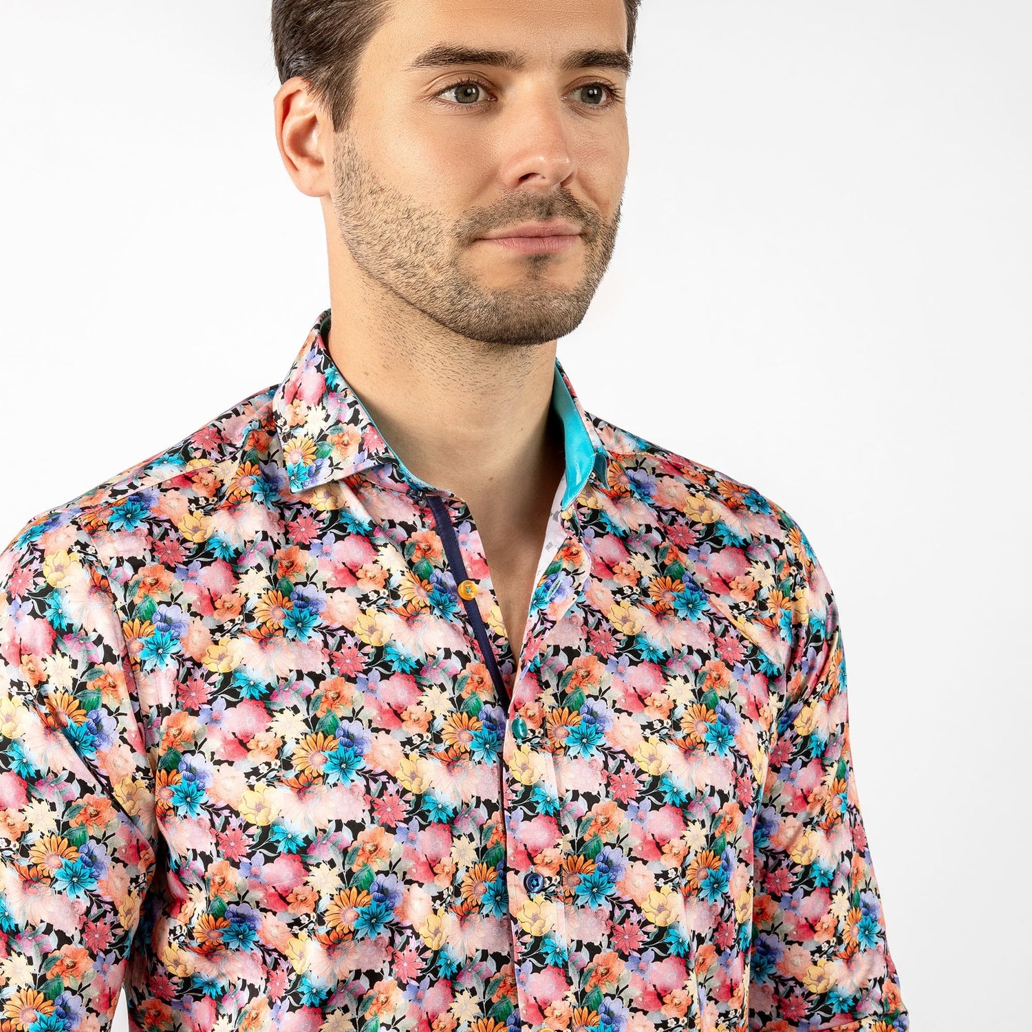 MISTY MEADOW BLOOM FLORAL PRINT SHIRT