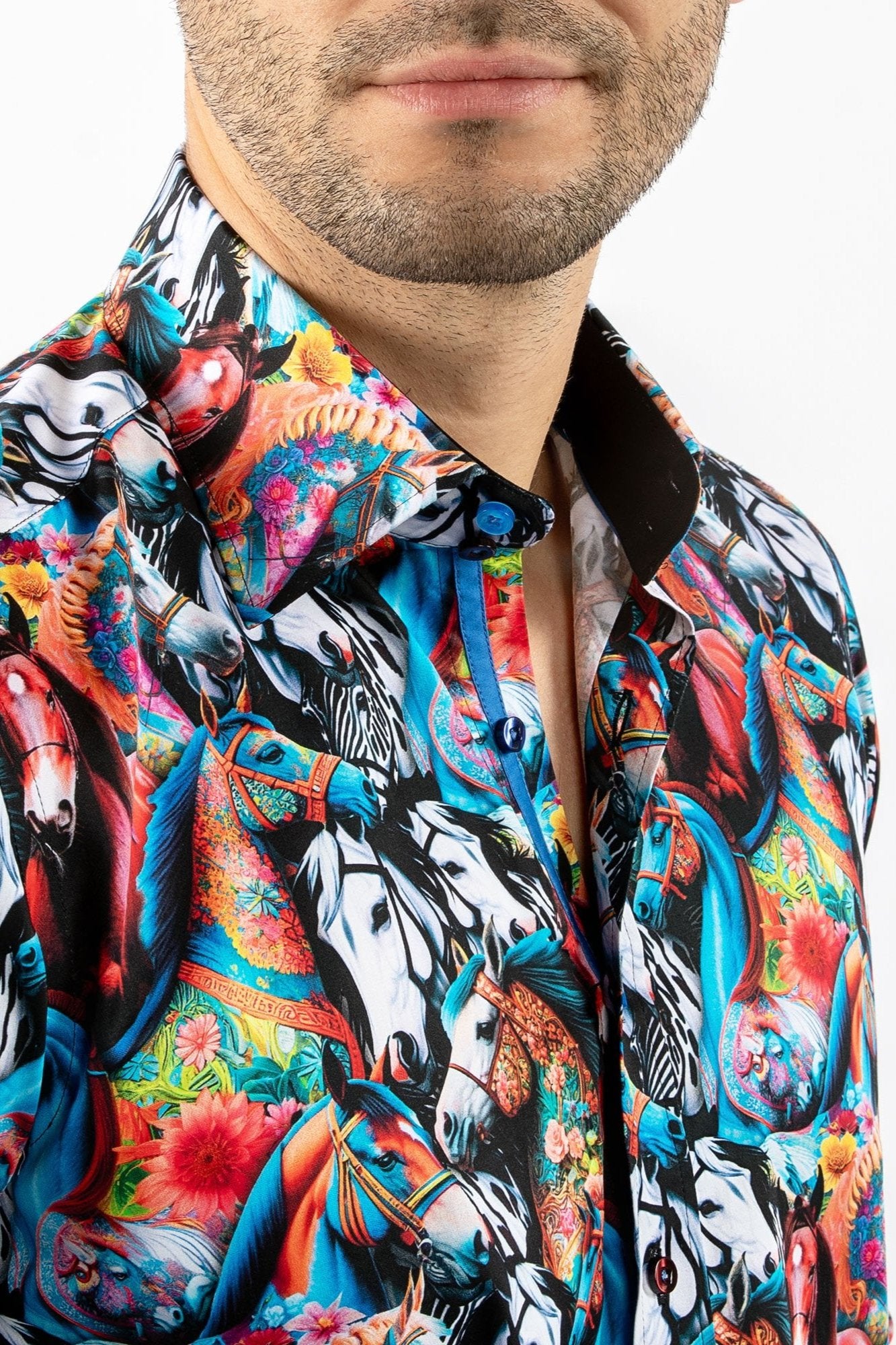 PRE-ORDER - HORSES OF NEPTUNE PRINT SHIRT