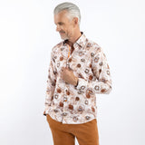 PRE-ORDER - VINTAGE POCKET WATCH PRINT SHIRT