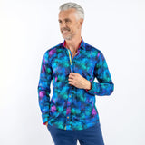 PAISLEY TIE DYE PRINT SHIRT