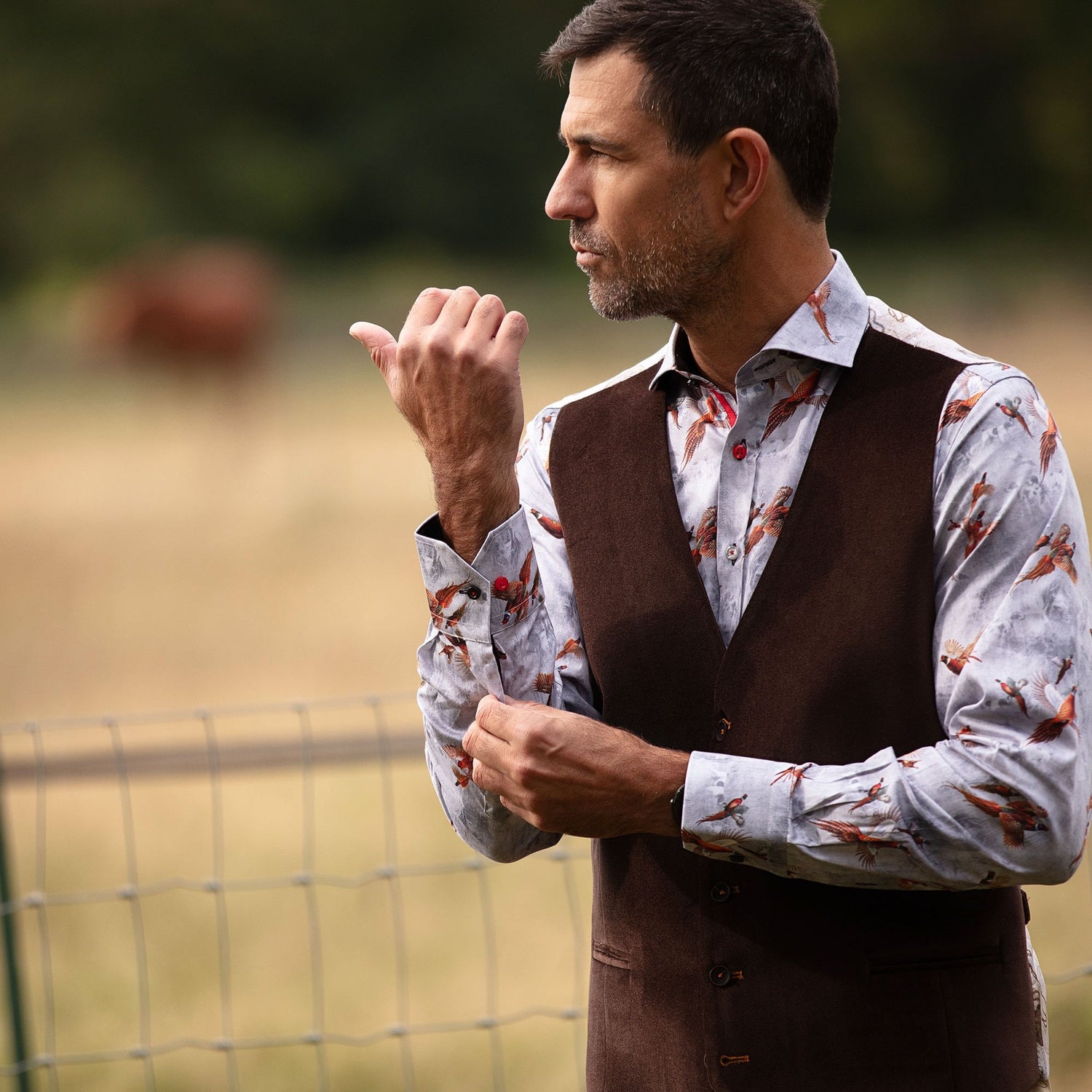 VIBRANT VELVET WAISTCOAT