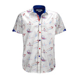 SKYBOUND SPECTACLE RED ARROWS PRINT SHORT SLEEVE SHIRT