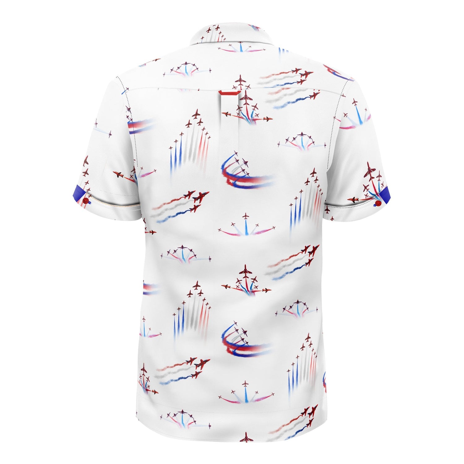 SKYBOUND SPECTACLE RED ARROWS PRINT SHORT SLEEVE SHIRT