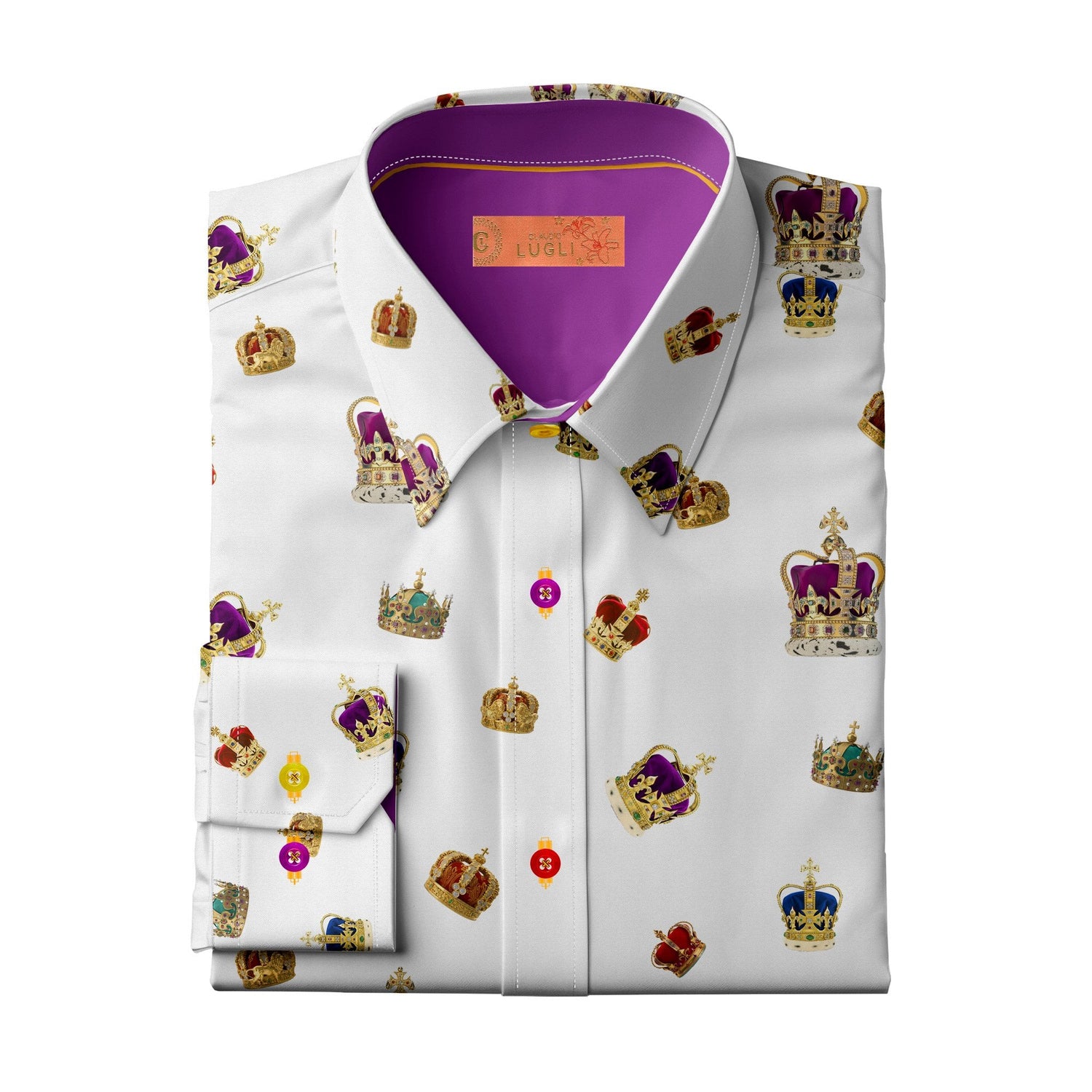 THE CROWN WOMENS PRINT SHIRT