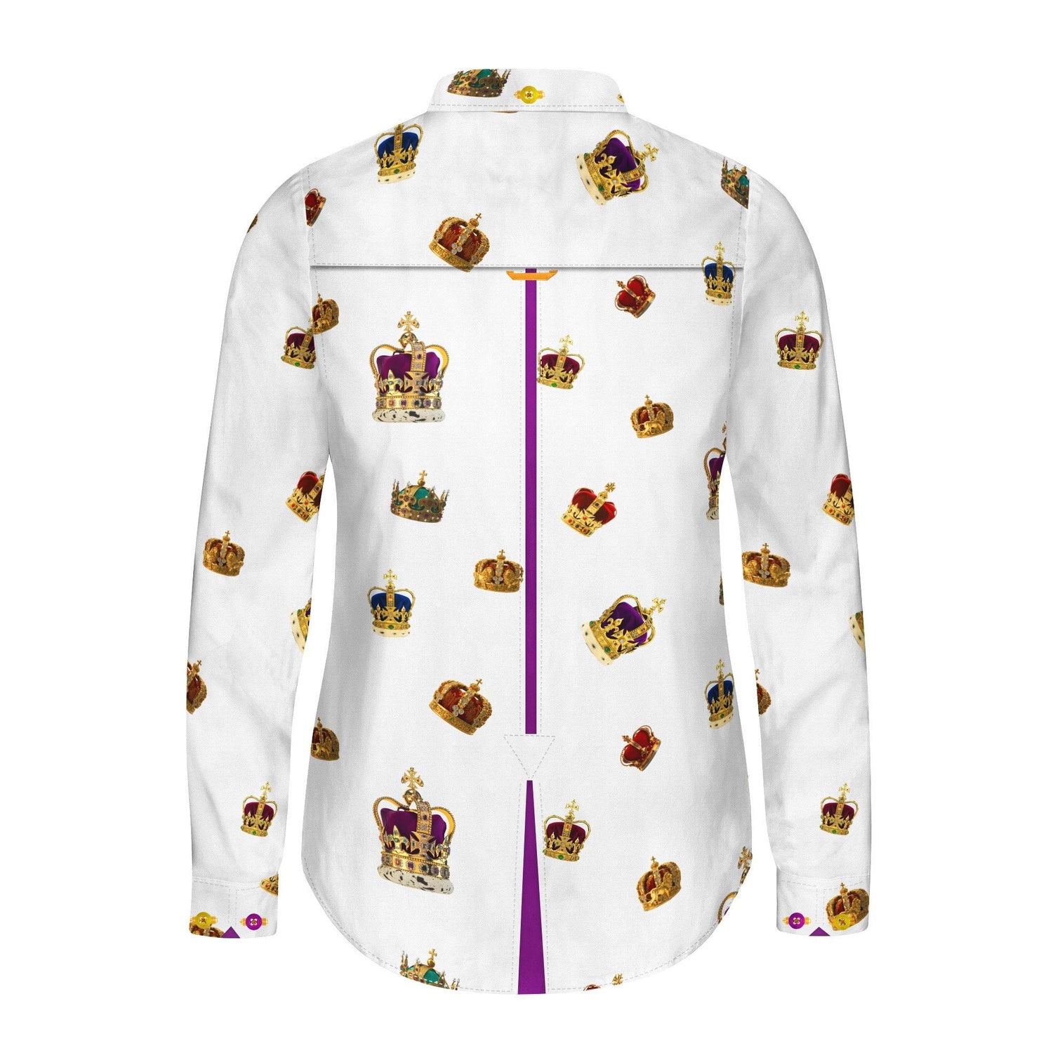 THE CROWN WOMENS PRINT SHIRT