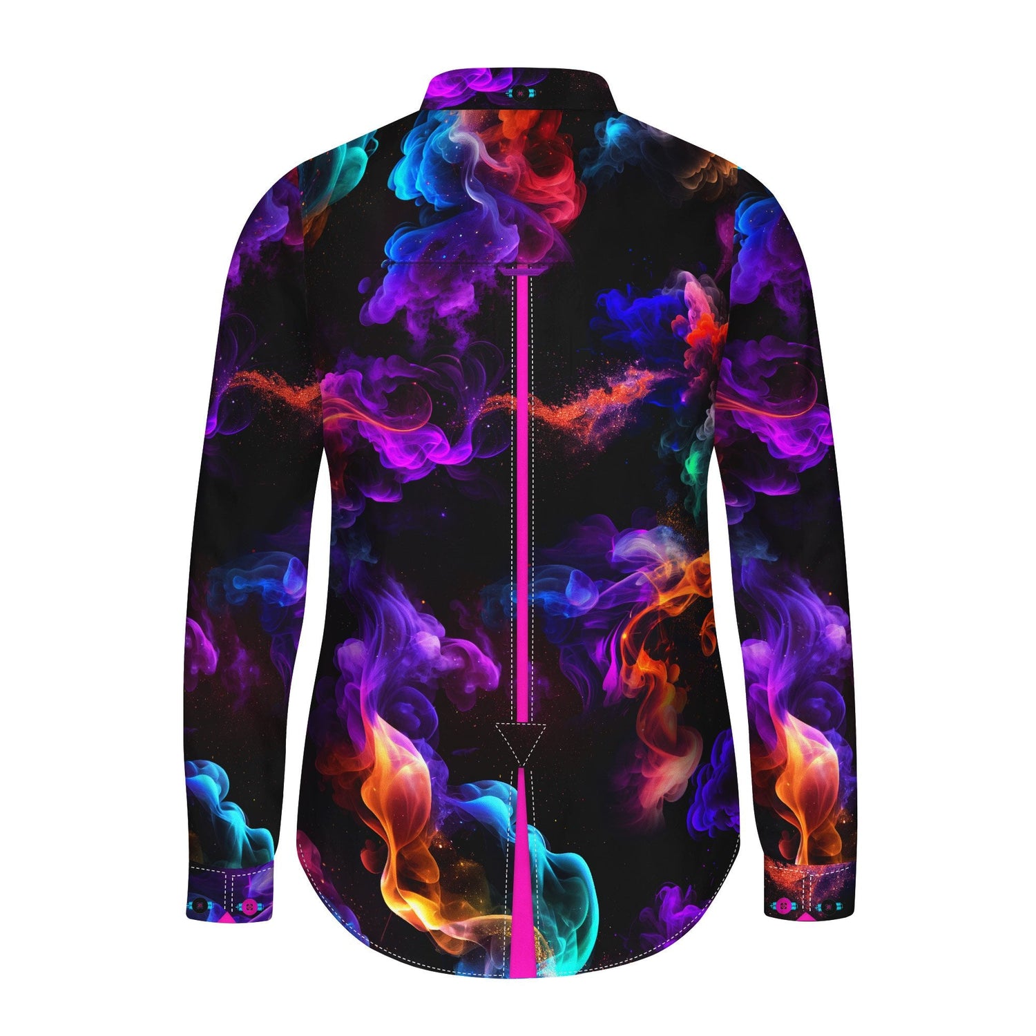 MULTICOLOUR SMOKE WOMENS PRINT SHIRT