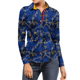 SNAFFLE TIE DYE WOMENS PRINT SHIRT