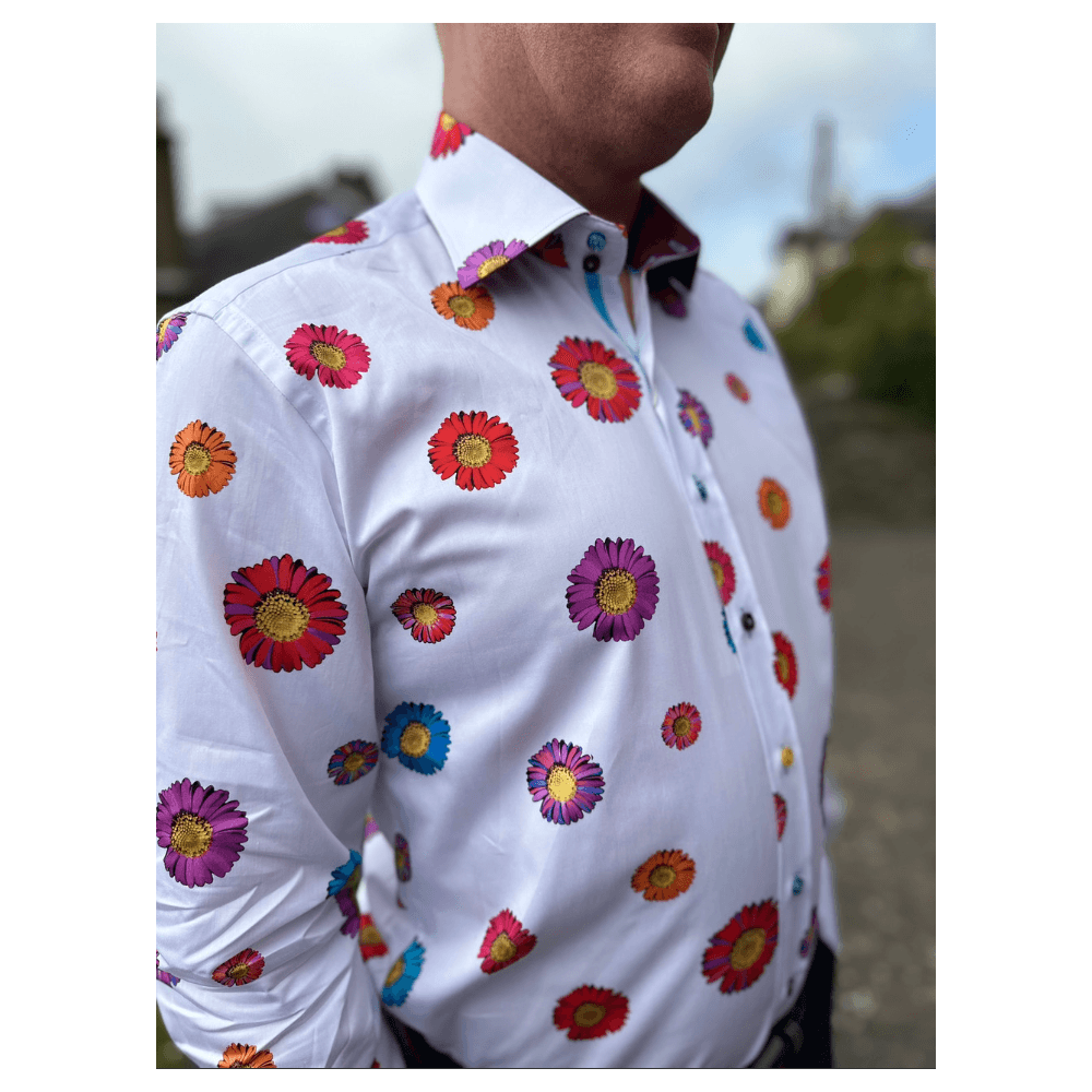 DAISY FLOWER PRINT SHIRT