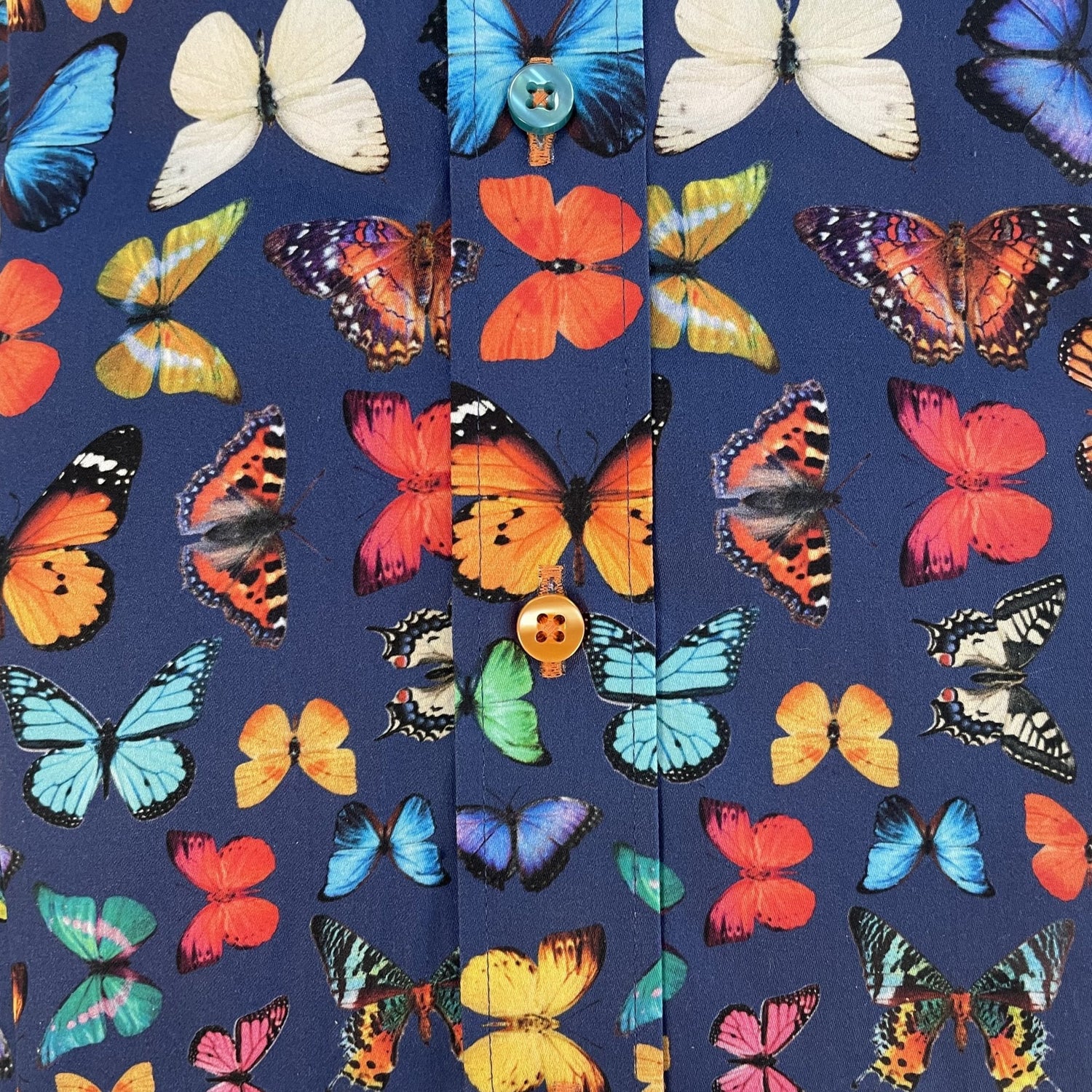 PRE-ORDER - BUTTERFLY FLUTTER PRINT SHIRT