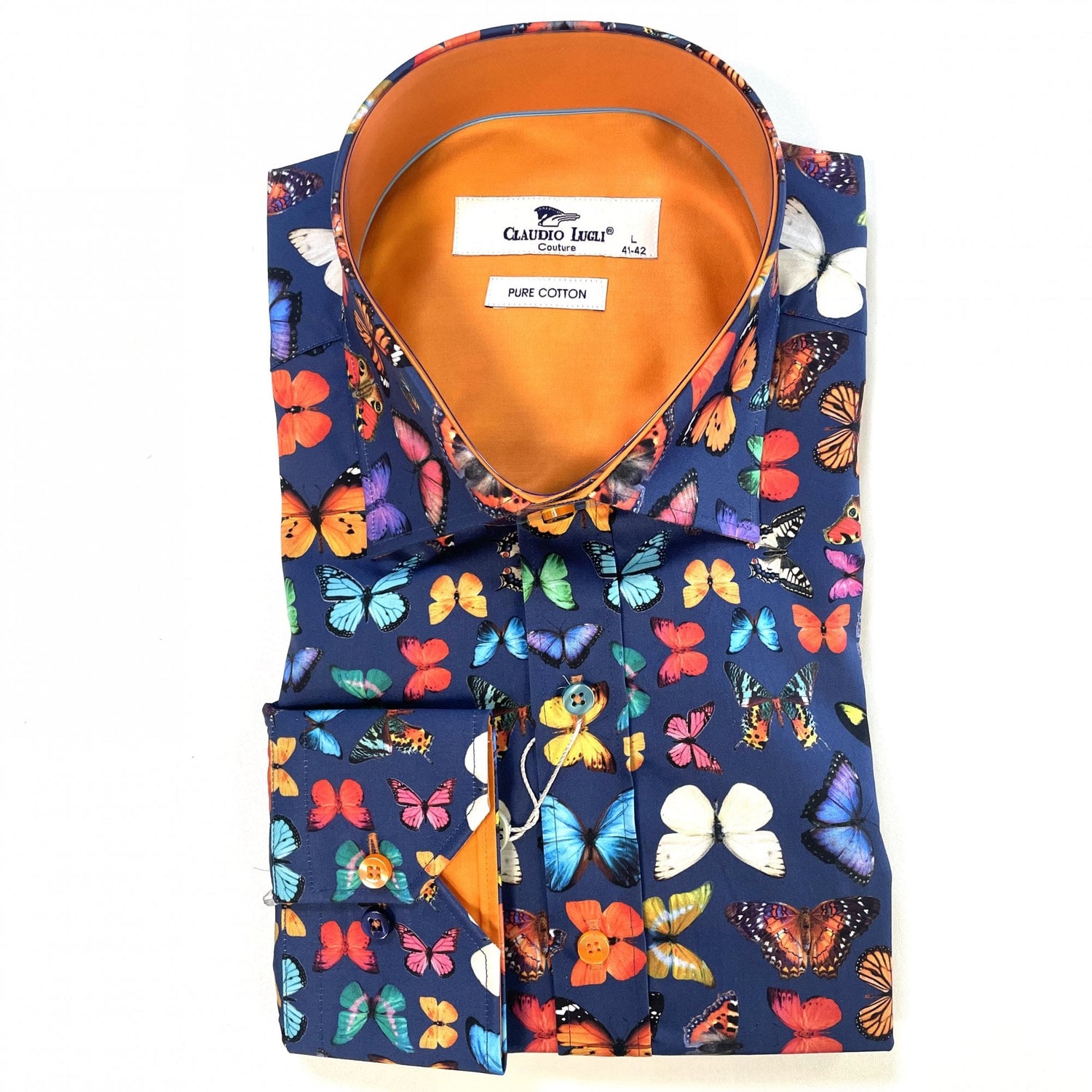 PRE-ORDER - BUTTERFLY FLUTTER PRINT SHIRT