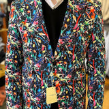 PAINT SPLATTER PRINT JACKET