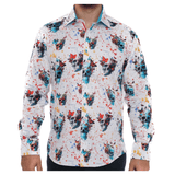 SKULLSCAPE VIVID CHAOS PRINT SHIRT