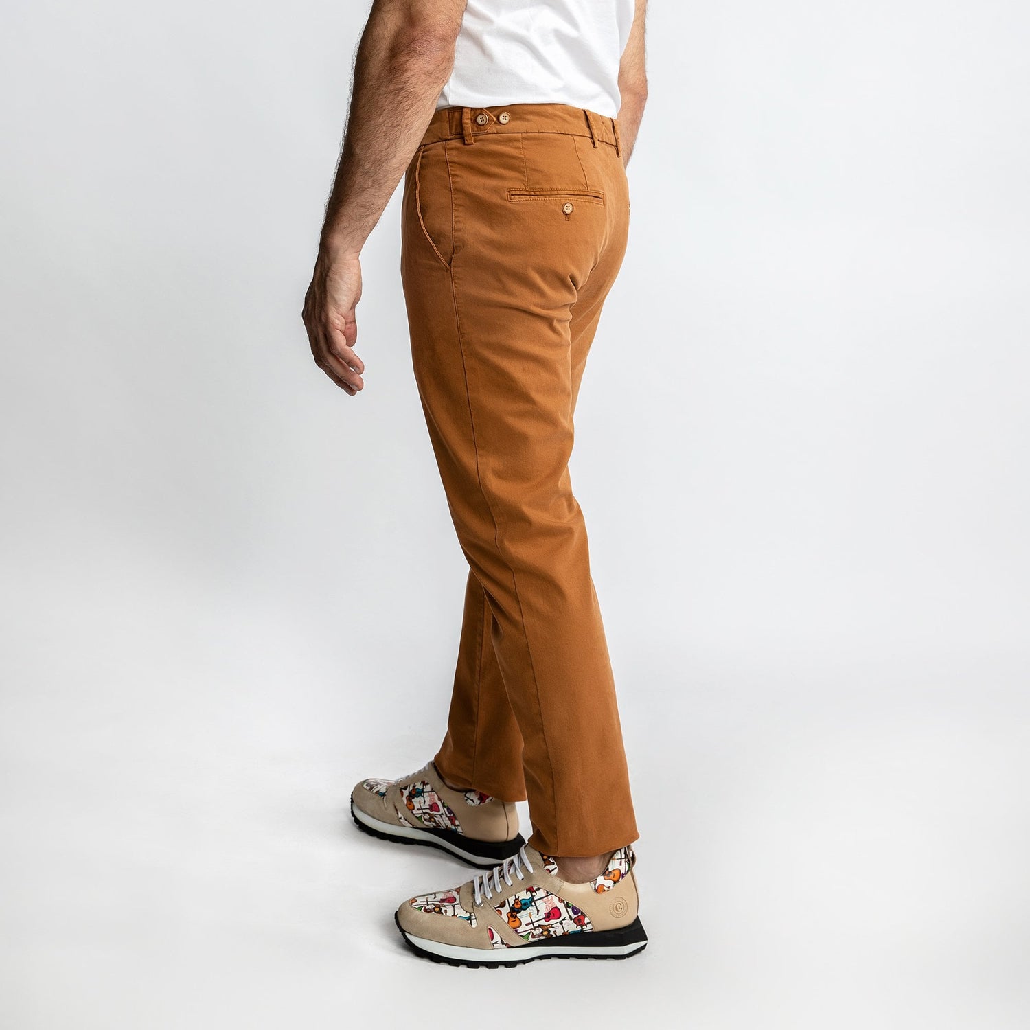 CLAUDIO LUGLI CHINO TROUSERS