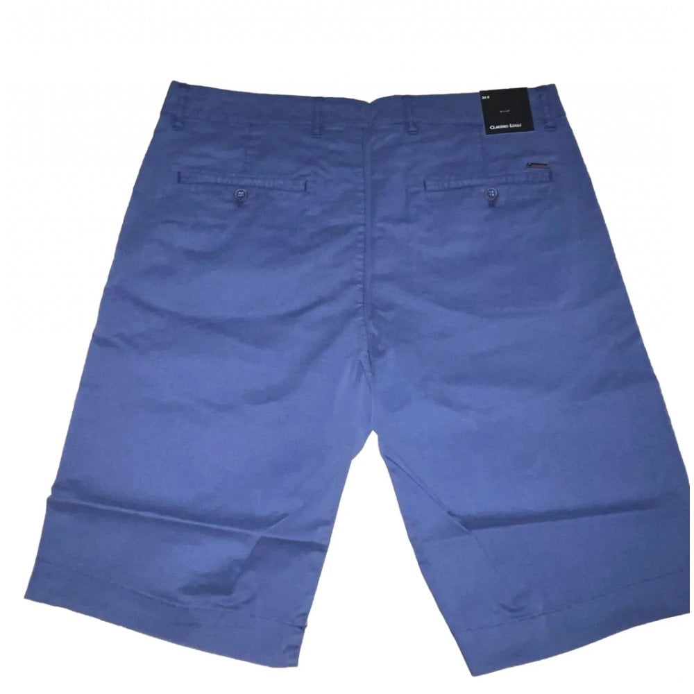 CLAUDIO LUGLI COTTON BLEND CHINO SHORTS 24