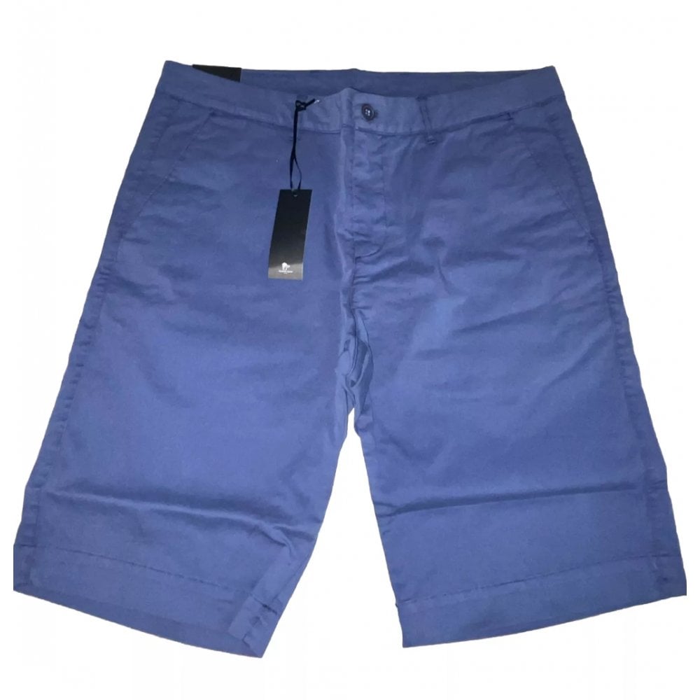 CLAUDIO LUGLI COTTON BLEND CHINO SHORTS 24