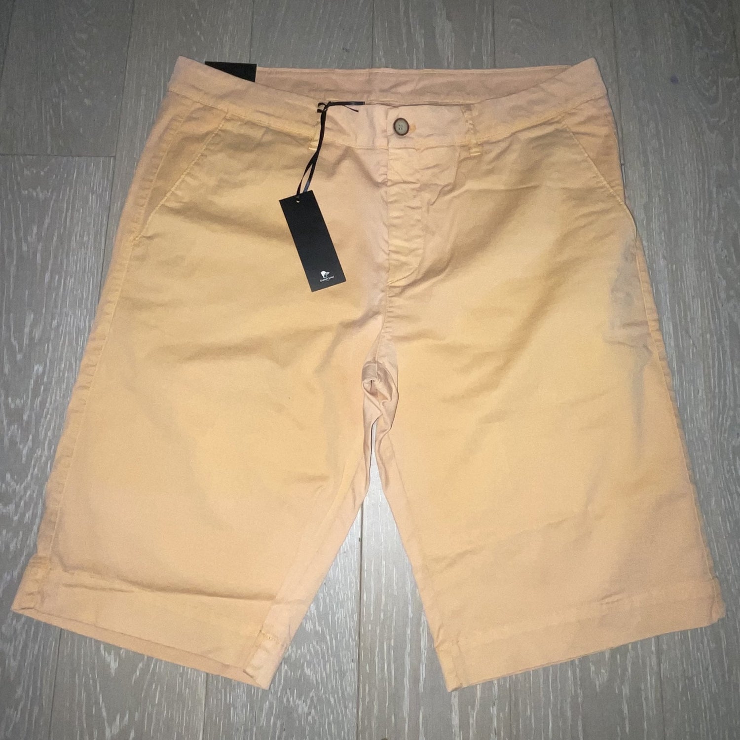 CLAUDIO LUGLI COTTON BLEND CHINO SHORTS 24