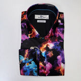 PRE-ORDER - SMOKE MULTICOLOURED PRINT SHIRT