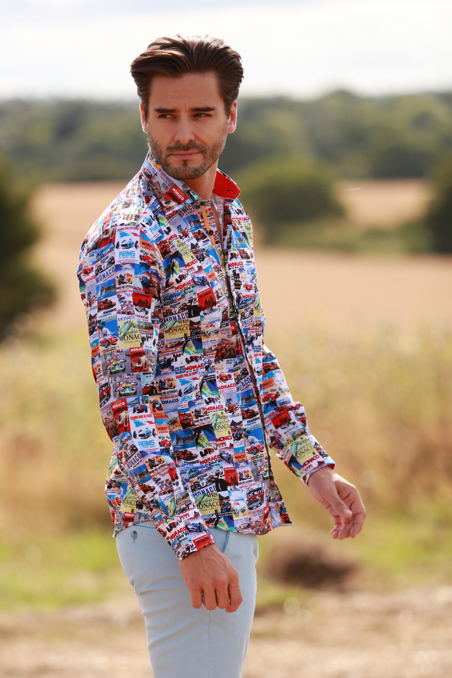 MONACO GRAND PRIX PRINT SHIRT