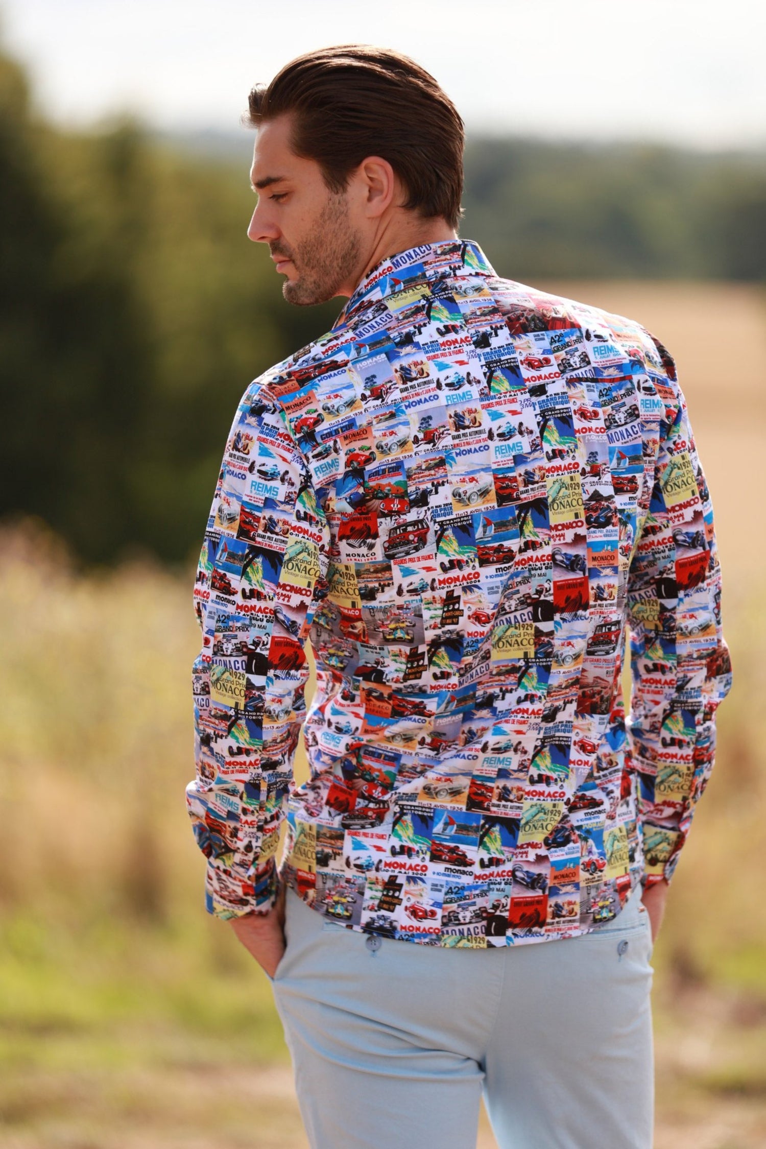 MONACO GRAND PRIX PRINT SHIRT