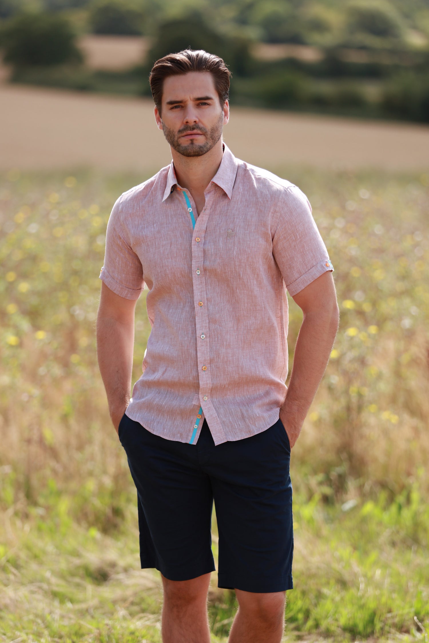 CLASSIC LINEN SHORT SLEEVE SHIRT PEGASUS EDITION