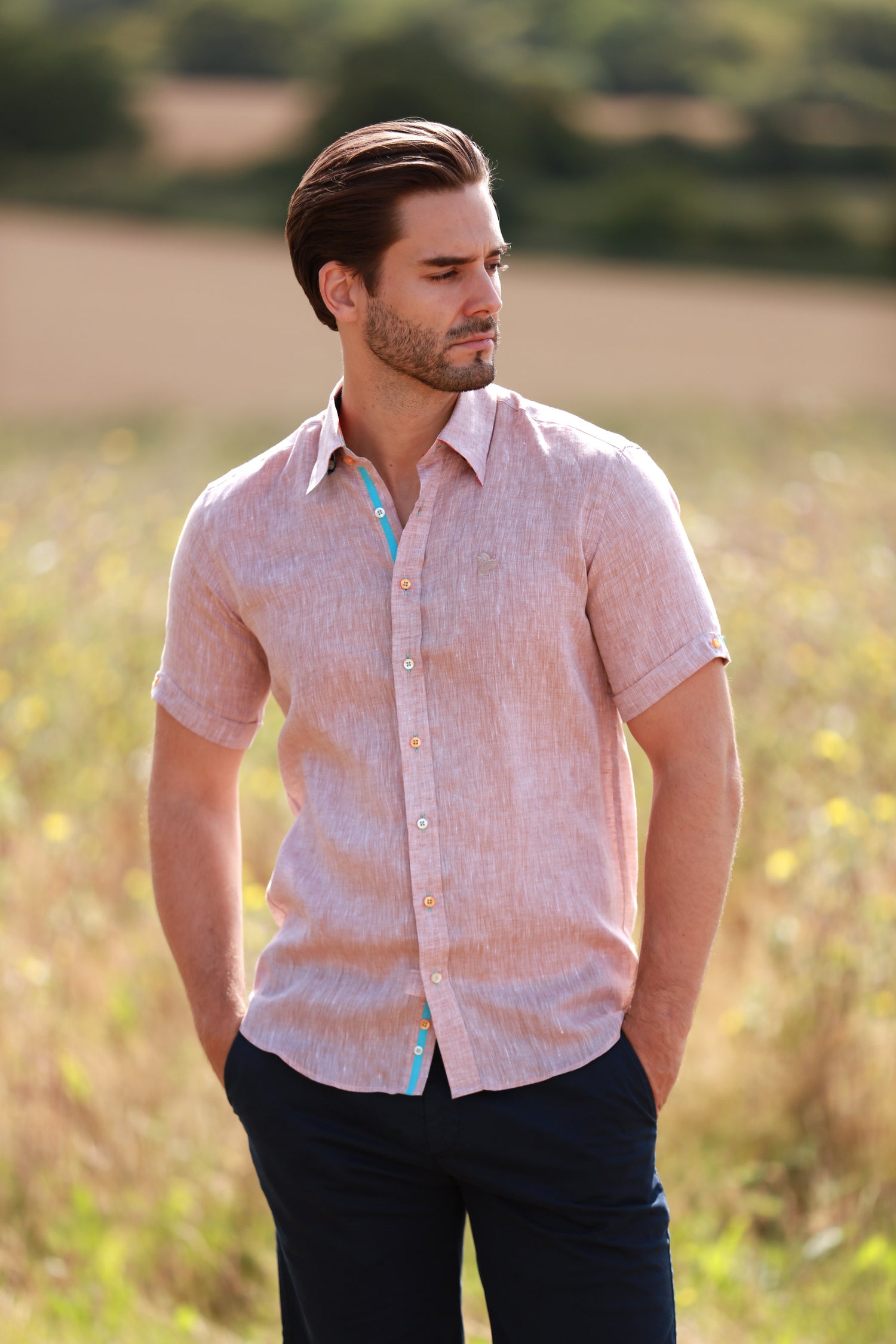 CLASSIC LINEN SHORT SLEEVE SHIRT PEGASUS EDITION