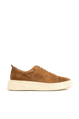 CLASSIC SUEDE SNEAKER TOBACCO