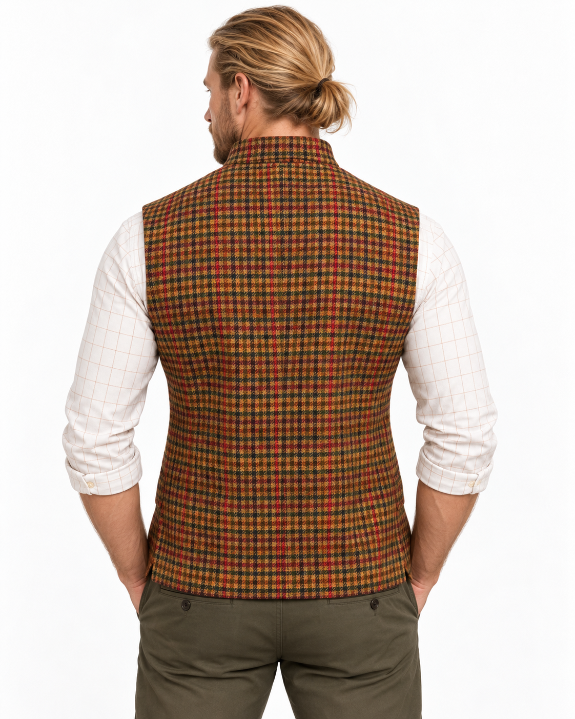 The Gun-Club Big Check Sleeveless Jacket