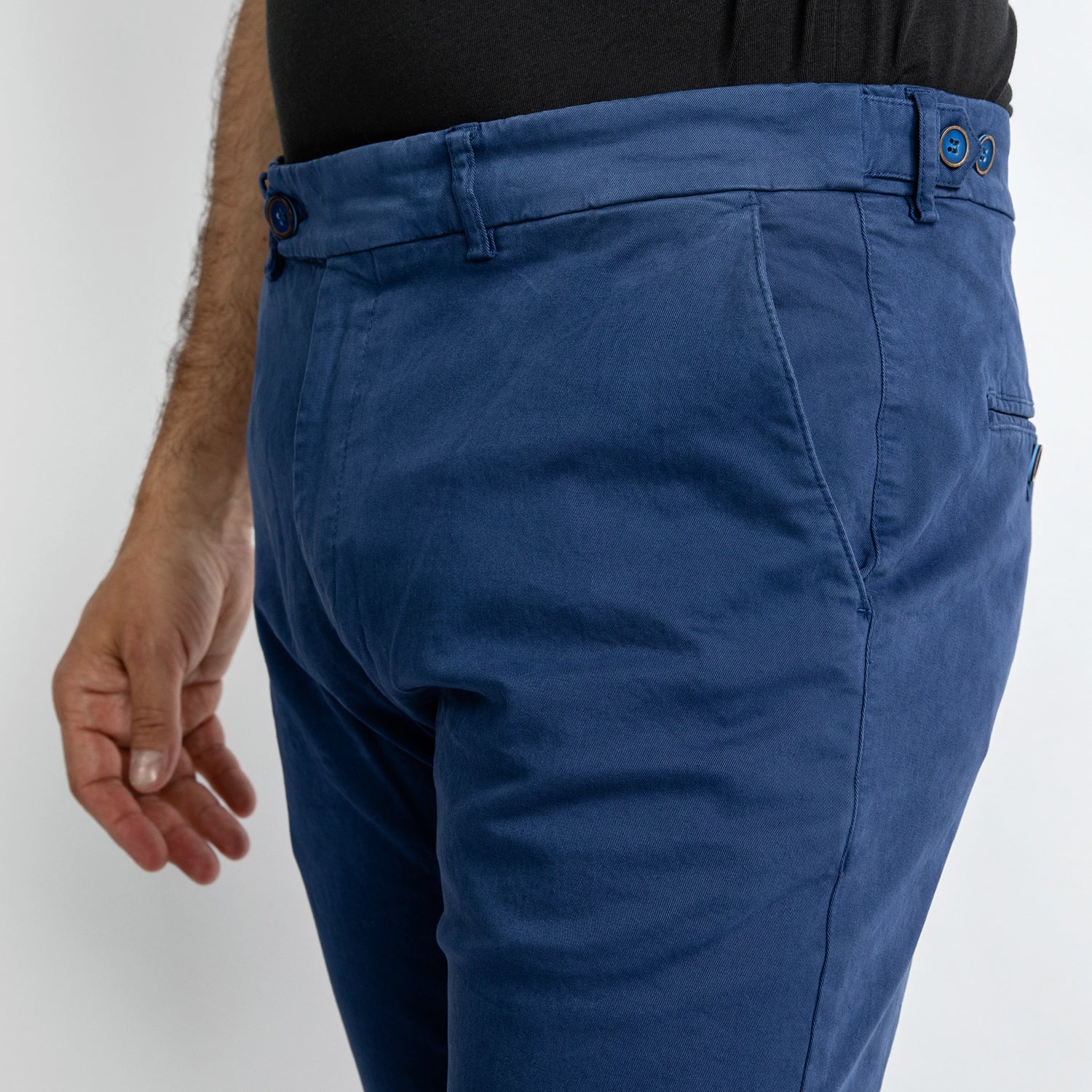 CLAUDIO LUGLI CHINO TROUSERS