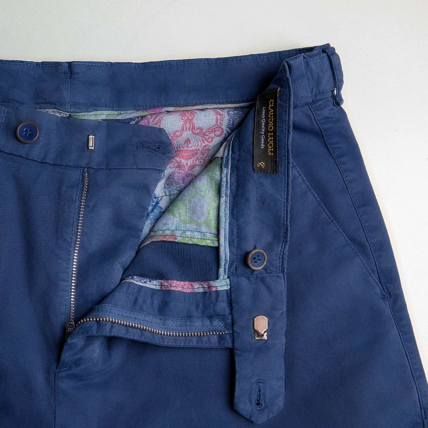 CLAUDIO LUGLI CHINO TROUSERS