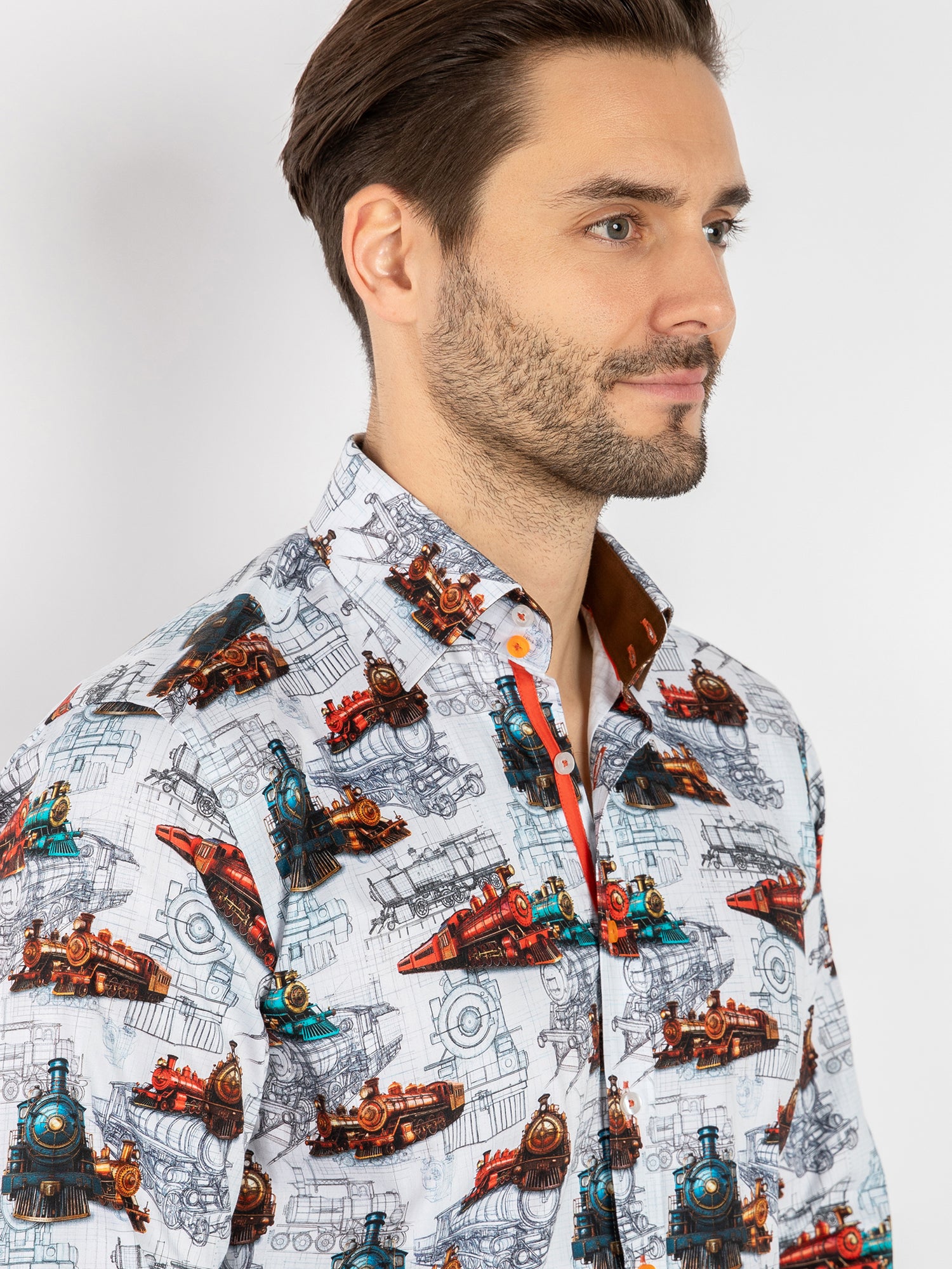 The Locomotive Blueprint Shirt