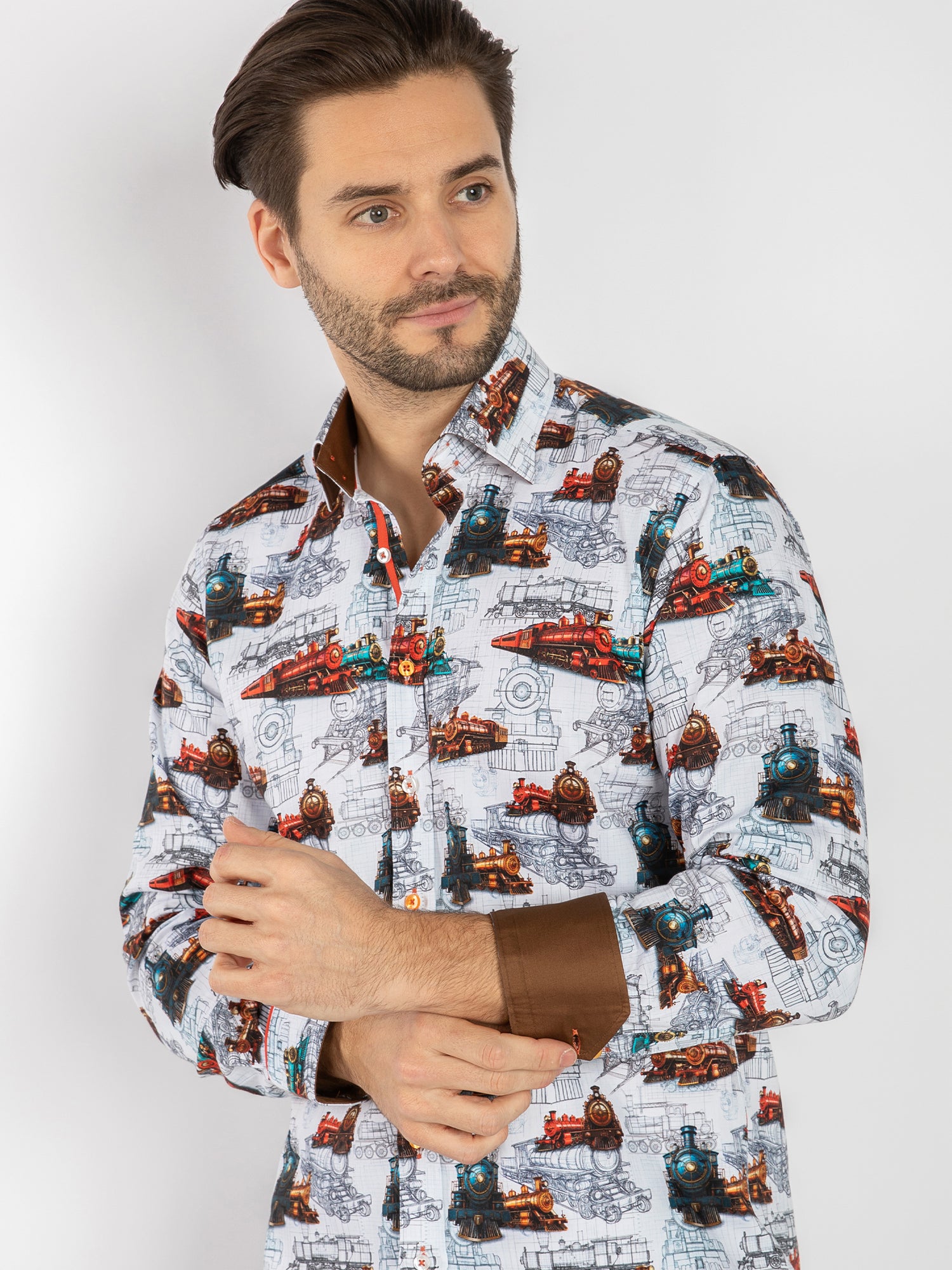 The Locomotive Blueprint Shirt