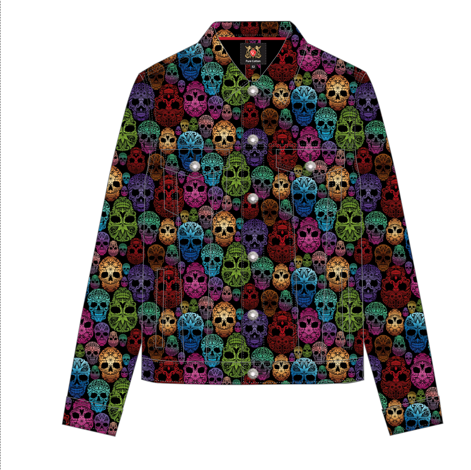 SKULL PRINT SHACKET