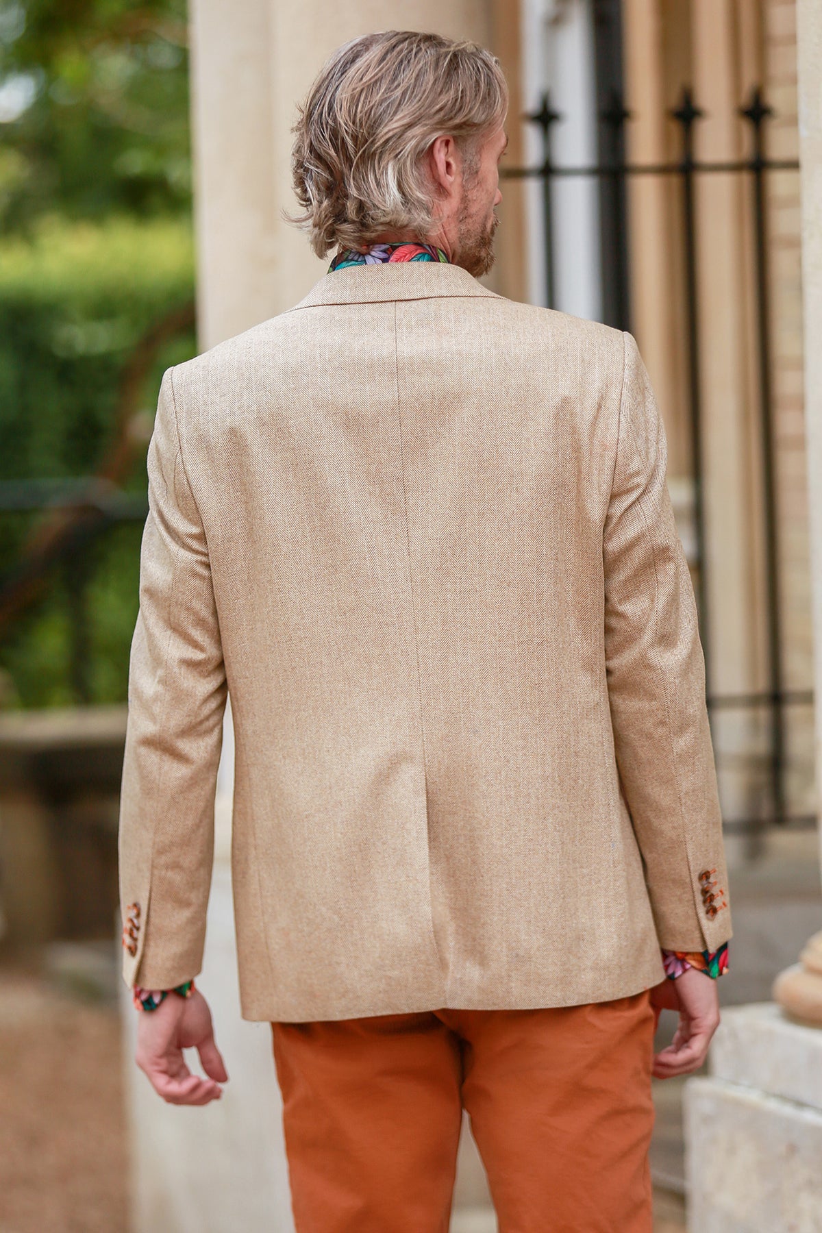 The Textured Statement Blazer