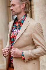 The Textured Statement Blazer