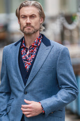Race-Day Herringbone Jacket