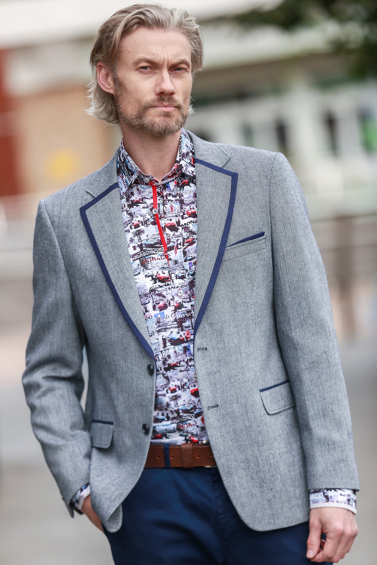 The Versatile Herringbone Jacket
