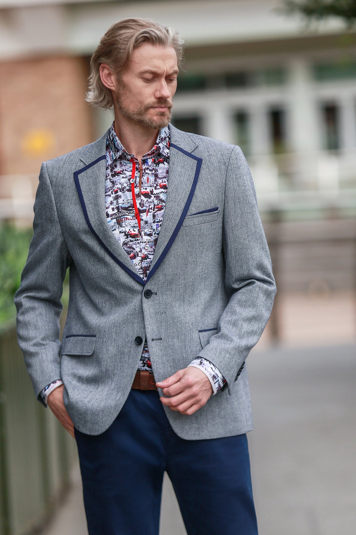 The Versatile Herringbone Jacket
