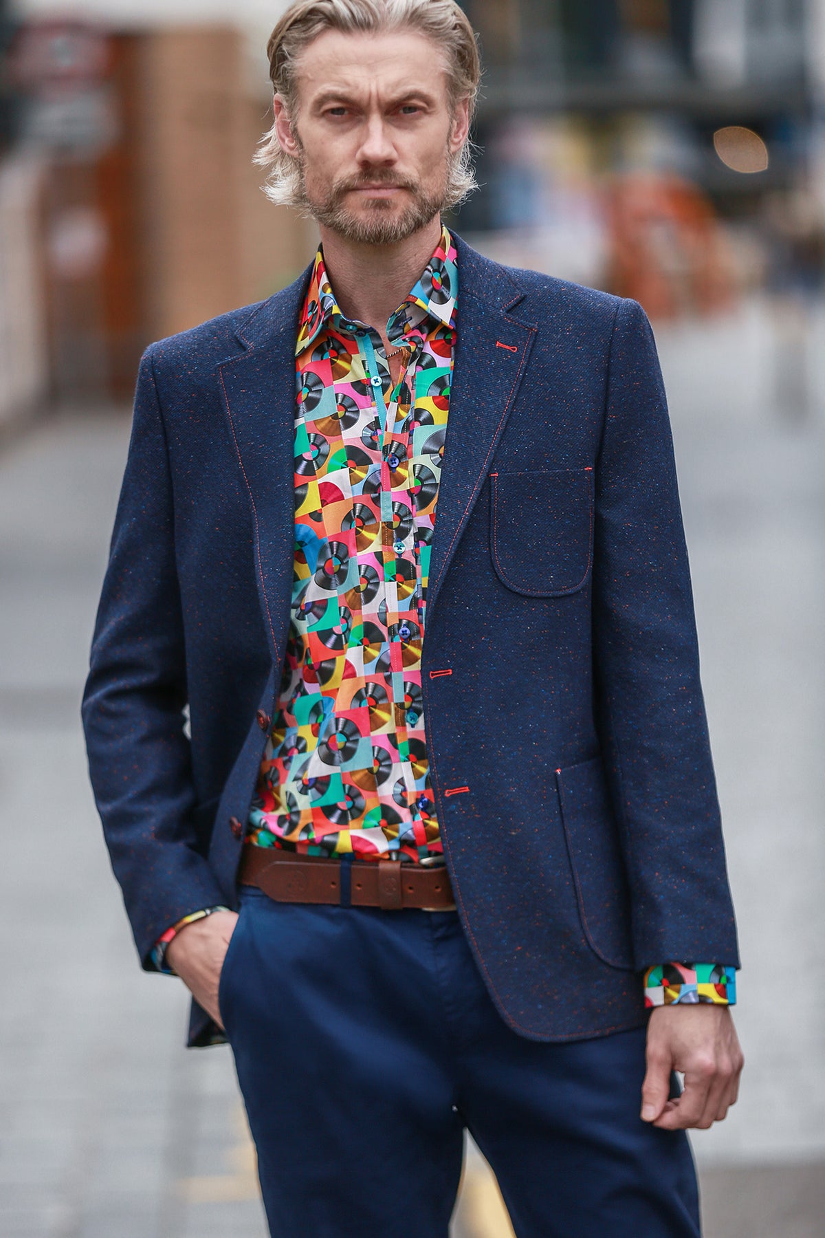 The Cornerstone Wool Tailored Jacket