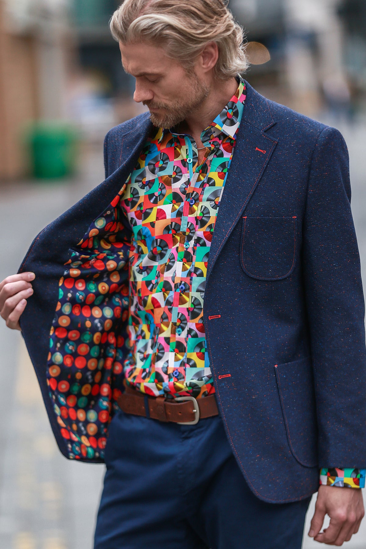 The Cornerstone Wool Tailored Jacket