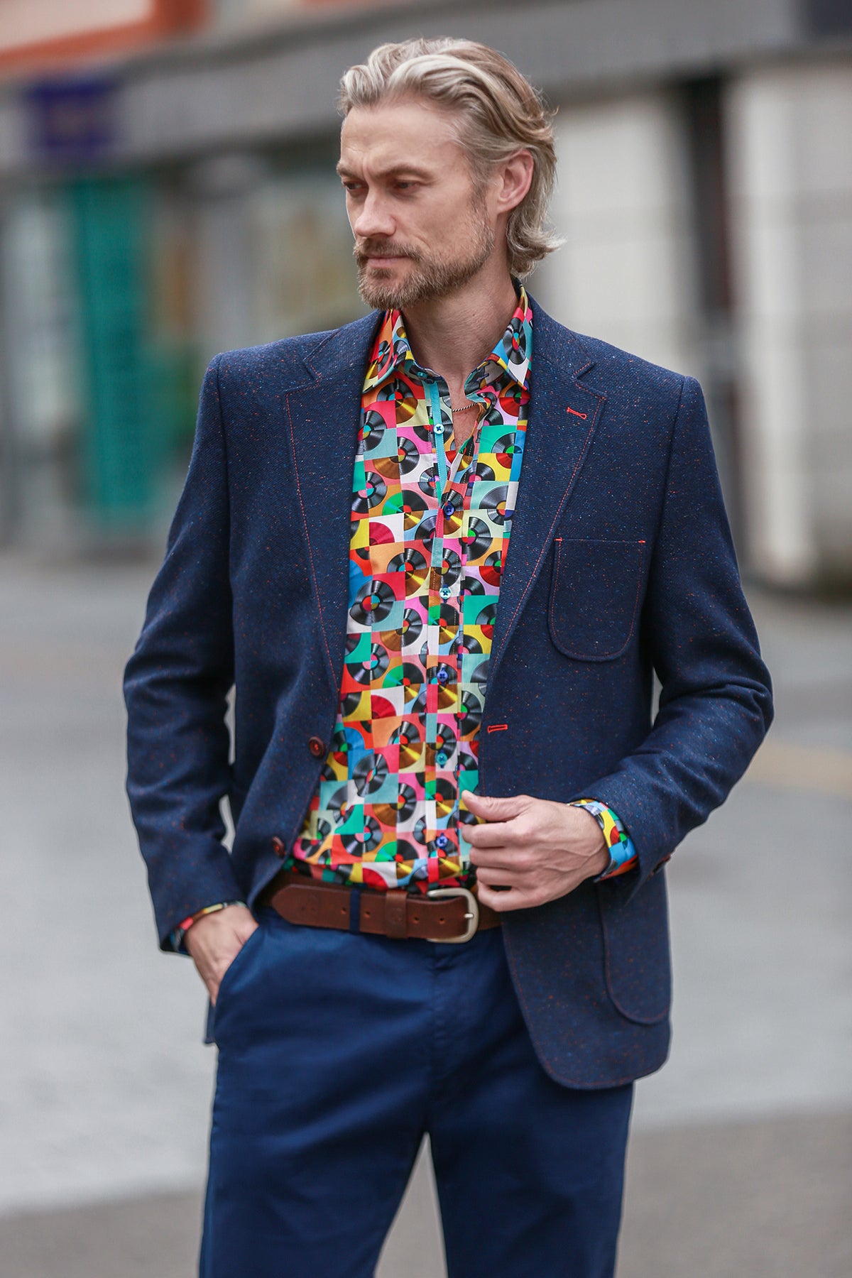 The Cornerstone Wool Tailored Jacket