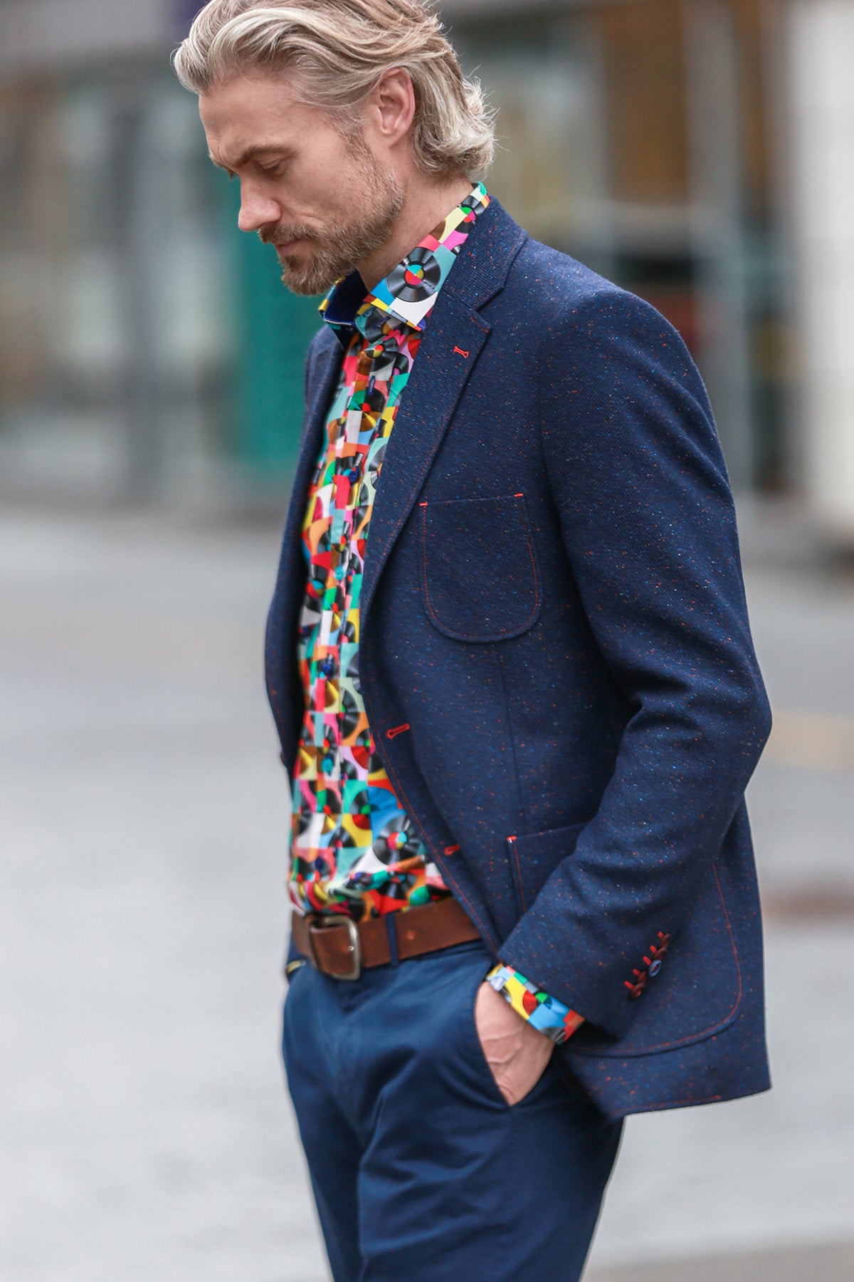 The Cornerstone Wool Tailored Jacket
