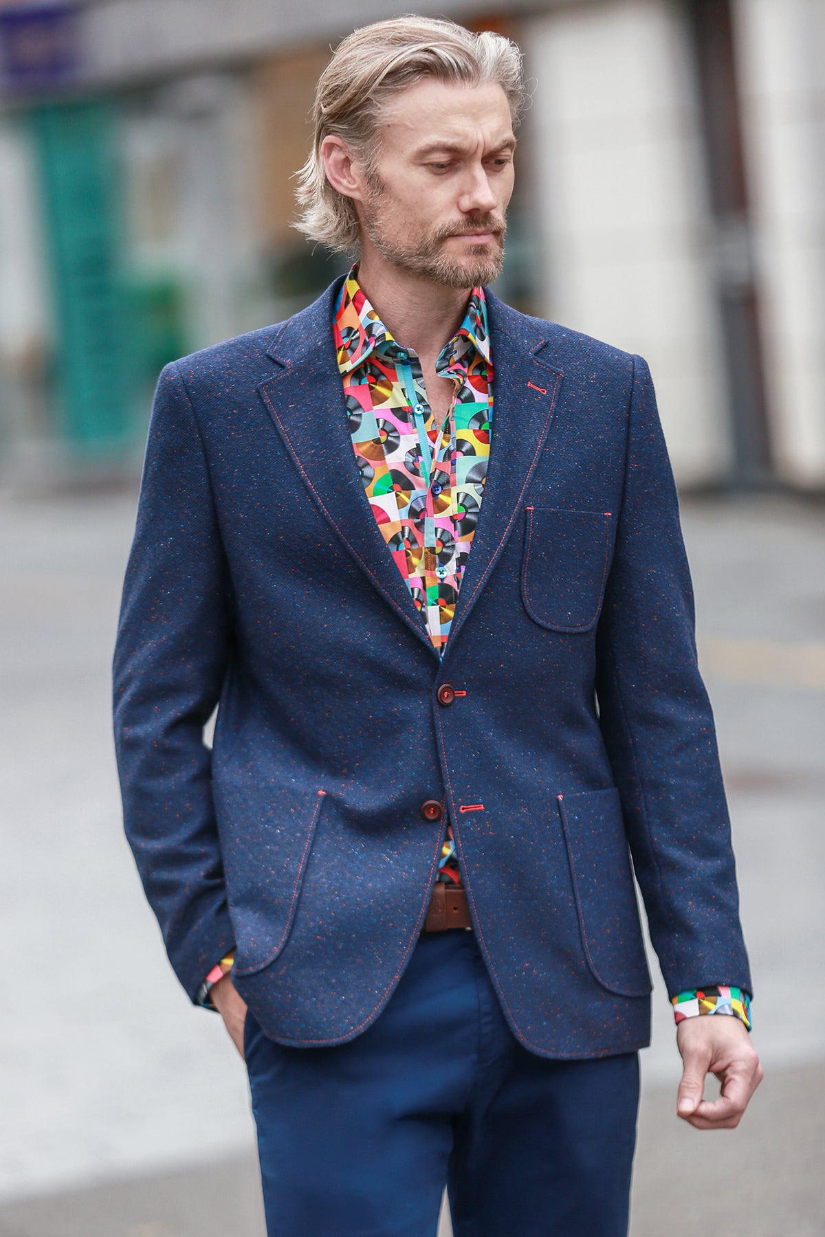 The Cornerstone Wool Tailored Jacket